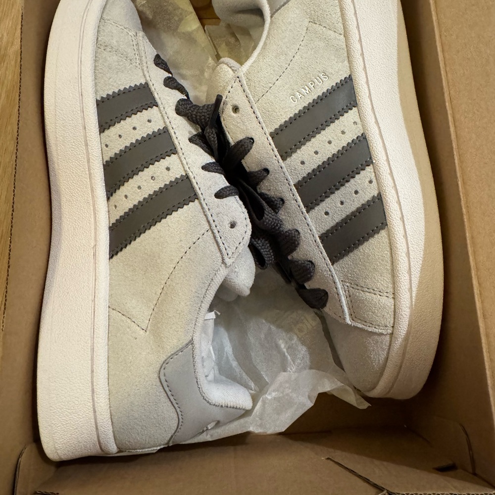 Adidas Women’s Campus Gray Sneakers